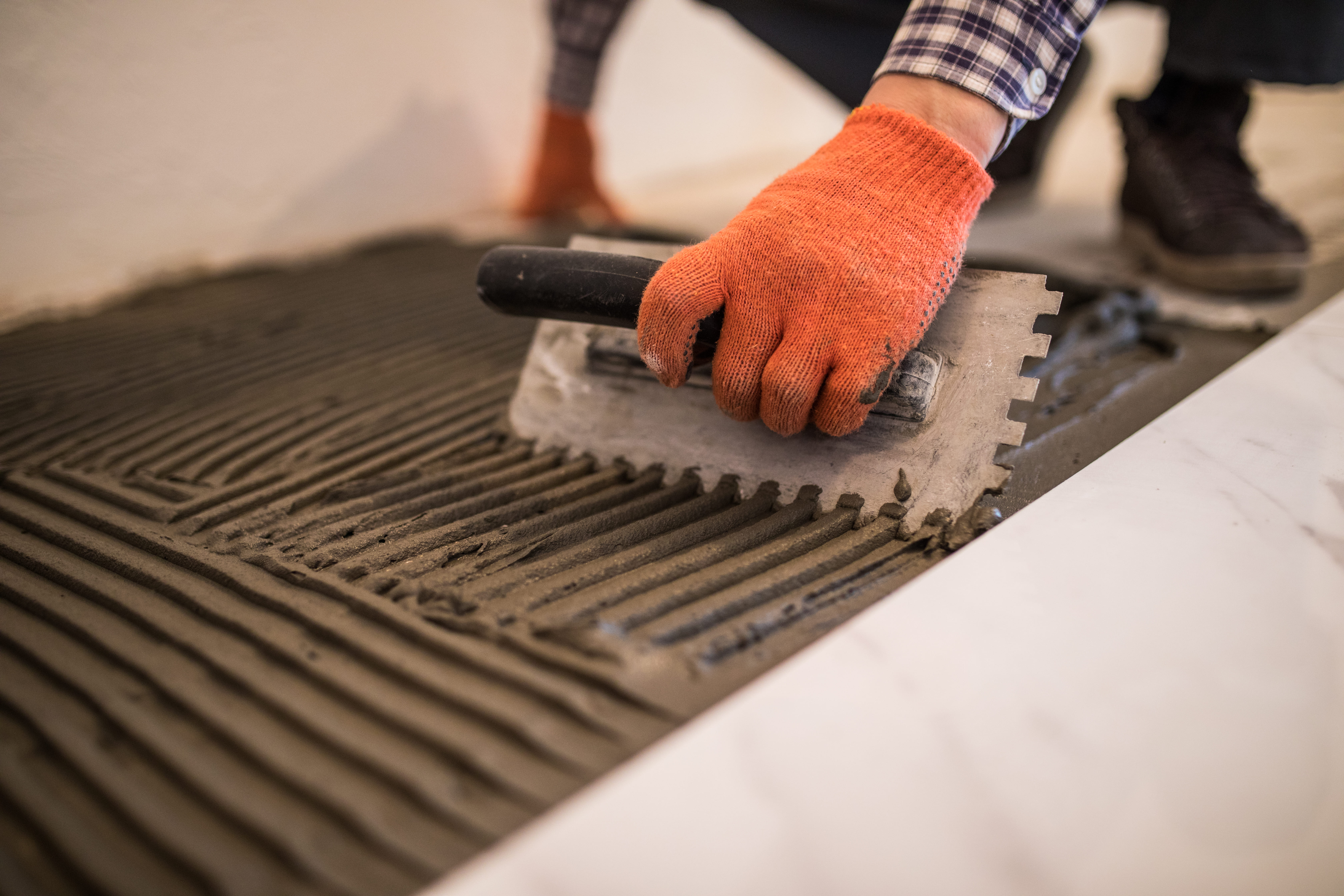 Pose de carrelage résidentiel en Essonne par SARL CAN